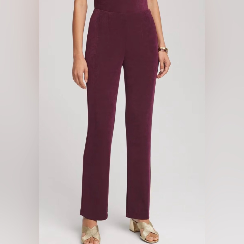 Chico's Travelers No Tummy Classic Pull On Pants